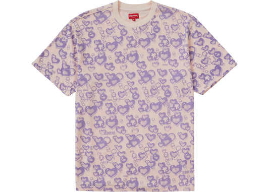 Supreme Hearts S/S Top Light Pink