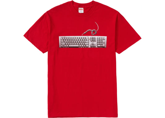 Supreme Keyboard Tee Red