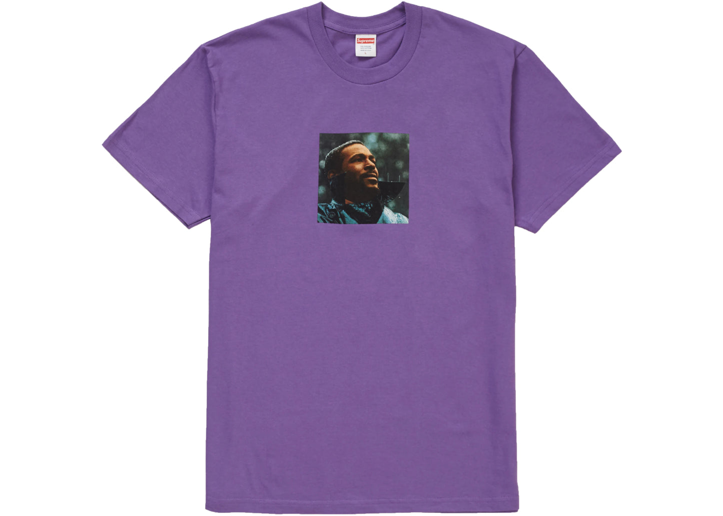 Supreme Marvin Gaye Tee Purple