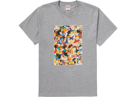 Supreme Pills Tee Heather Grey