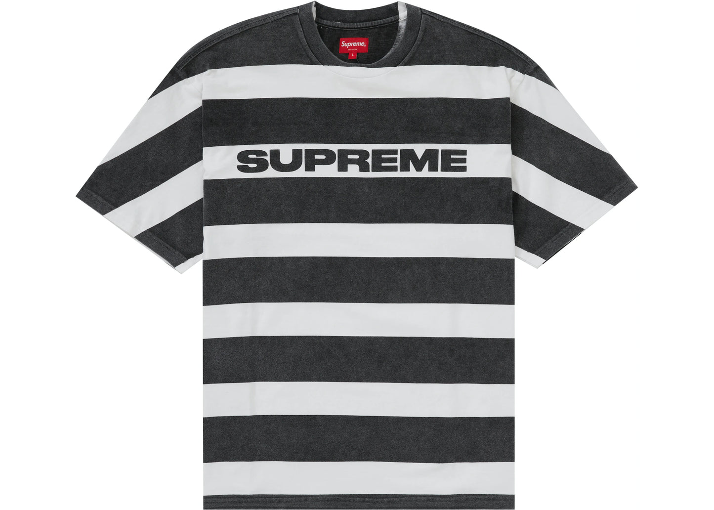 Supreme Printed Stripe S/S Top-