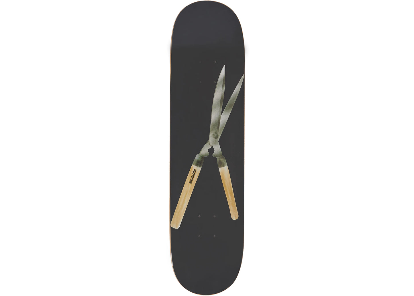 Supreme Shears Skateboard Deck Black