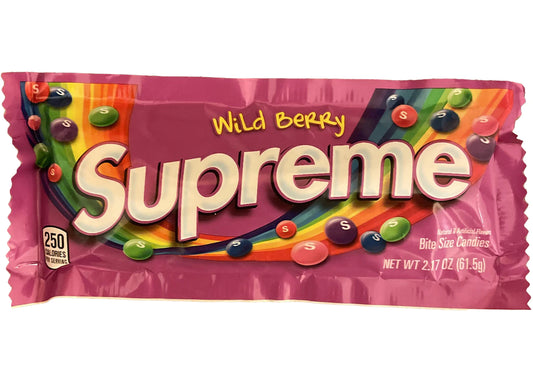 Supreme Wild Berry Skittles 2x Lot (Not Fit For Human Consumption) Purple