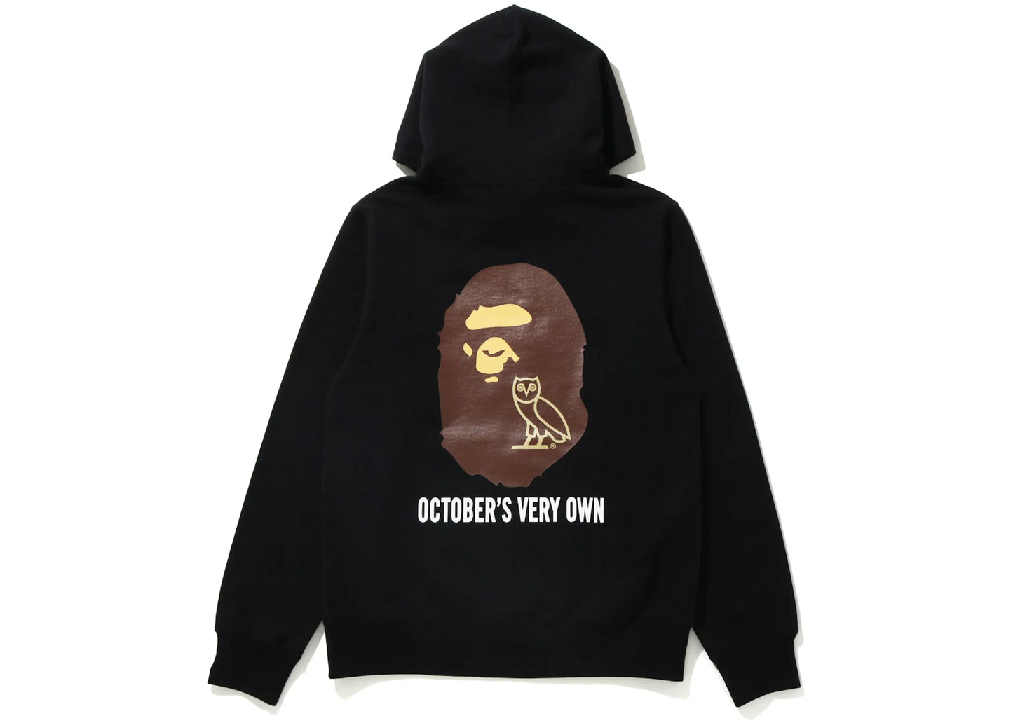 BAPE x OVO Pullover Hoodie Black Mood Toronto
