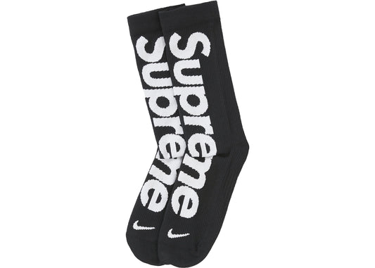 Supreme Nike Lightweight Crew Socks Black
