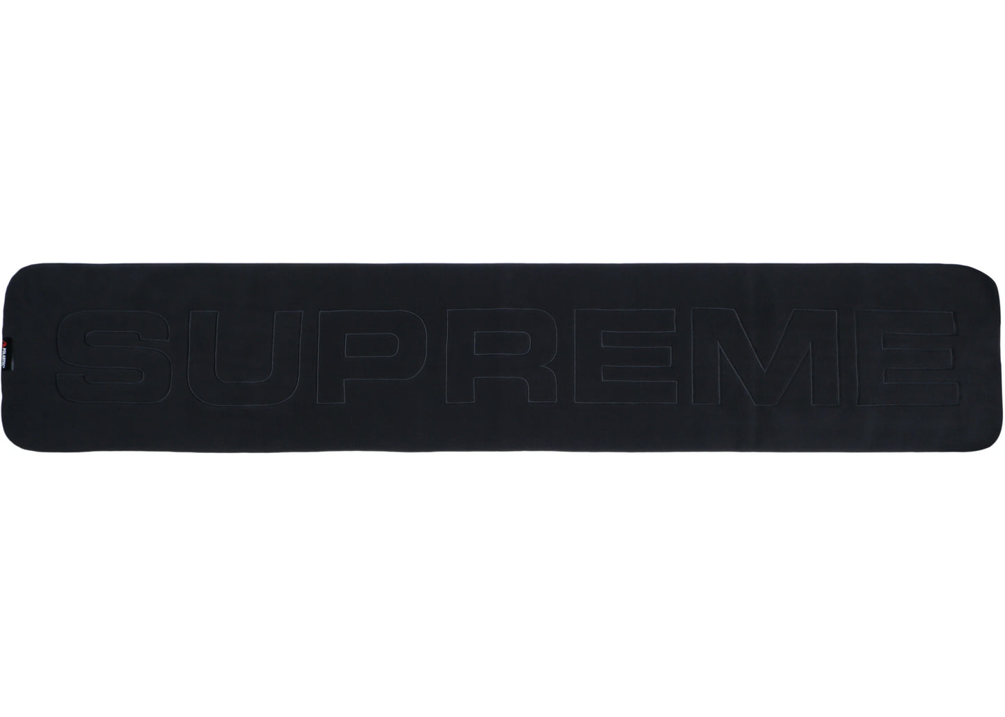 Supreme Polartec Logo Scarf Black