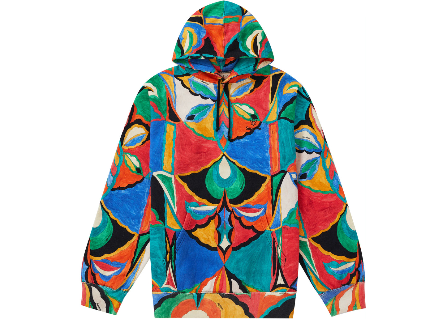Supreme Emilio Pucci Hooded Sweatshirt Multicolor
