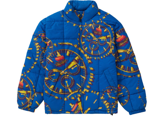 Supreme Watches Reversible Puffy Jacket Royal